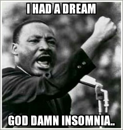 Martin Luther insomnia