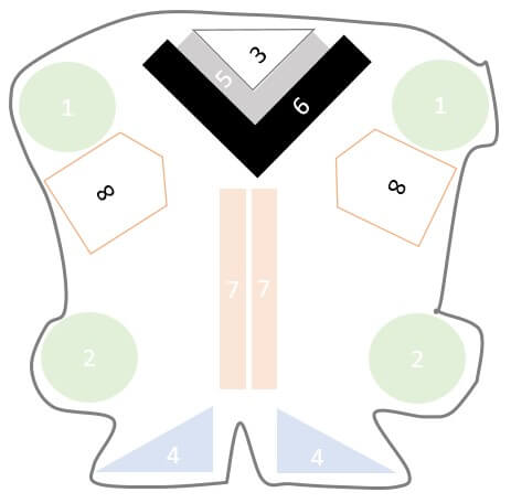 medulla oblongata section