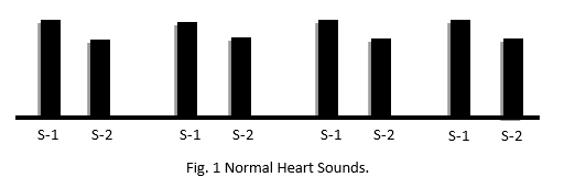 normal heart sounds