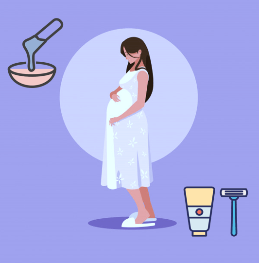 pregnancy shaving