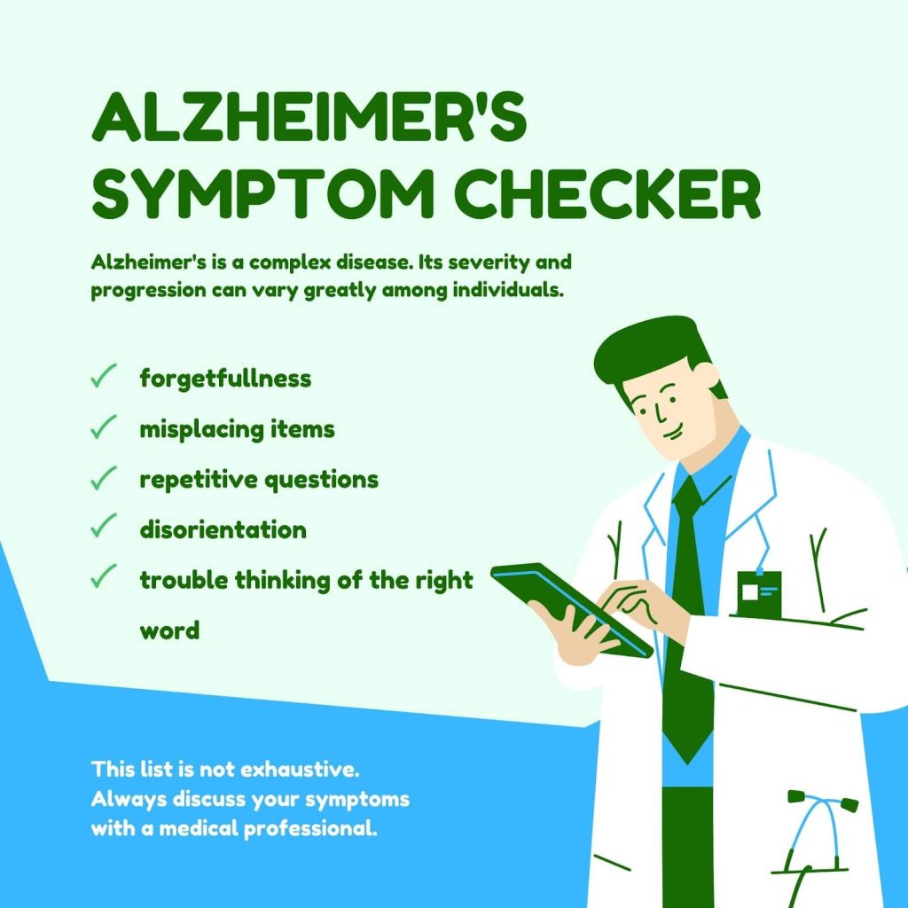 alzheimer's symptom checker